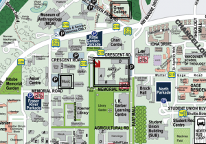 Maps to Locate Session Rooms at UBC | Conceptual Structure, Discourse ...